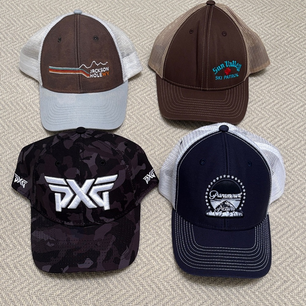 Bundle of 4 Baseball Hats